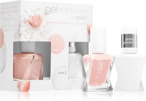 Essie Gel Couture Duoset Nagellak - Fairy Tailor-Top Coat -Bekende Cosmetica Winkel