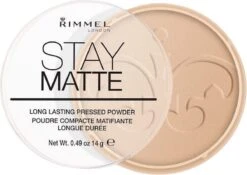 Rimmel London Stay Matte Pressed Powder - 004 Sandstorm - Powder -Bekende Cosmetica Winkel 1200x852