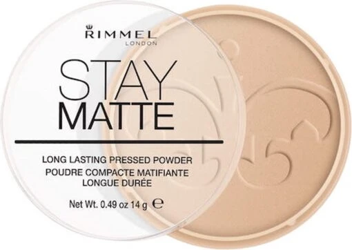 Rimmel London Stay Matte Pressed Powder - 004 Sandstorm - Powder -Bekende Cosmetica Winkel