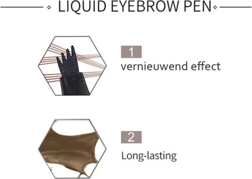 Wenkbrauw Microblade Pen - Tattoo - BRUIN 03 - Watervaste Microblading Wenkbrauwpen - Eyebrow Tattoo Pen - Make Up - 4 Punts Pen -Bekende Cosmetica Winkel 1200x854 5