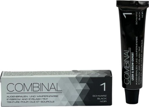 Combinal Wenkbrauw En Wimperverf - Zwart + Combinal Waterstofperoxide 5% - Wimpers - Wenkbrauwen - Wenkbrauwverf - Combideal -Bekende Cosmetica Winkel 1200x865 4