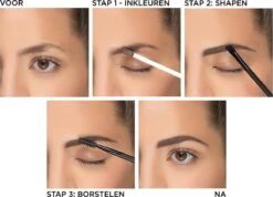 L’Oréal Paris Unbelieva Brow Wenkbrauwgel - 109 Ebony - Donker Bruin - Waterproof - 3.4 Ml -Bekende Cosmetica Winkel 1200x865 7