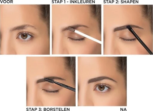 L’Oréal Paris Unbelieva Brow Wenkbrauwgel - 109 Ebony - Donker Bruin - Waterproof - 3.4 Ml -Bekende Cosmetica Winkel 1200x865 7