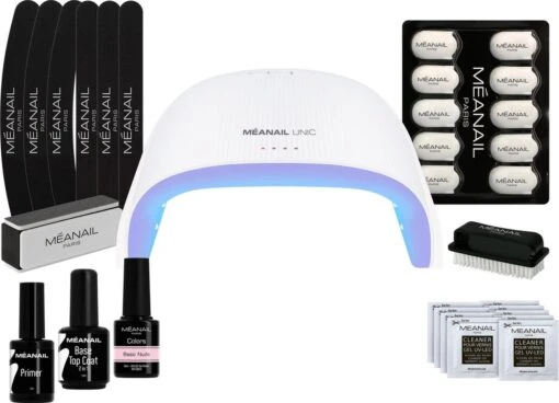 Méanail - Gellak – Led Lamp 48w - Gellak Starterspakket - Gel Nagellak - Basic Nude -Bekende Cosmetica Winkel 1200x866 1