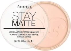 Rimmel London Rimmel - Stay Matte Matte Pressed Powder 14 G 002 Pink Blossom - -Bekende Cosmetica Winkel 1200x873 1