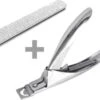 Merkloos Nageltip Knipper RVS + Nagelvijl Zebra Recht 100/180 - Kunstnagel Knipper -Bekende Cosmetica Winkel 1200x874 4