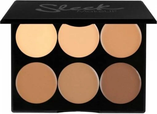 Sleek Cream Contour Kit - Medium -Bekende Cosmetica Winkel 1200x876 1