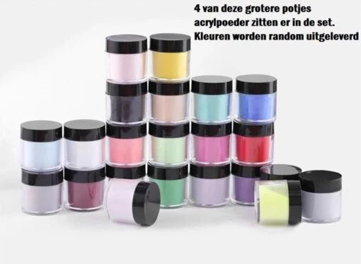 Royala - Acrylnagels Starters Pakket Large|L| 125 Delig | 94 Colors | Acryl Nagels Set | Acryl Starter Kit | Nail Art Pakket | 500 Franse Nageltips | Manicure Set Voor Nail Art Kit | Nagel Decoratie | Acryl Poeder | Acryl Vloeistof | Monomeer -Bekende Cosmetica Winkel 1200x878 1