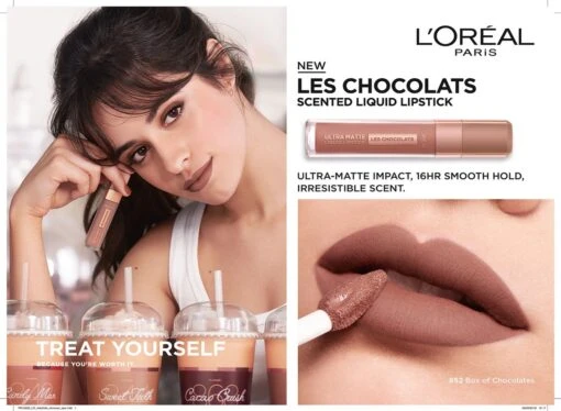 L'Oréal Paris Les Chocolates Ultra Matte Liquid Lippenstift - 852 Box Of Chocolates -Bekende Cosmetica Winkel 1200x881 1