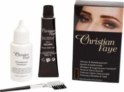 Christian Faye Wenkbrauw- En Wimperverfkit - Donkerbruin -Bekende Cosmetica Winkel 1200x896 3