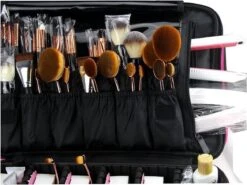 Cosmetica Koffer - Make-up Koffer Met Verstelbare Vakken - Visagie En Nagelstyliste Beauty Koffer - 40x30x14CM -Bekende Cosmetica Winkel 1200x898 4