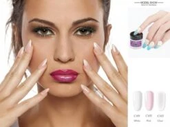 Acrylnagels Set | Nail Art | Liquid MMA Free | Wit, Roze & Transparant -Bekende Cosmetica Winkel 1200x900 9