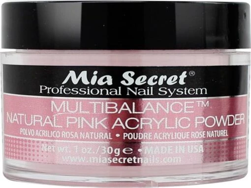 Acryl Poeder Natuurlijk Roze 30ml. -Bekende Cosmetica Winkel 1200x901 1