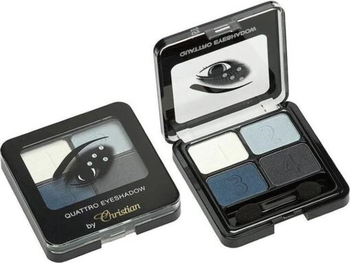 Christian Faye - Quattro Eyeshadow Blue -Bekende Cosmetica Winkel 1200x902 3