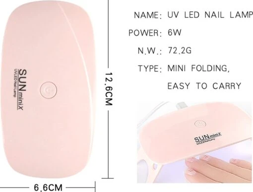 Elvi Polygel Starterskit - Complete Set Inc. USB UV/Led Mini Lamp-Nagelverlenging- Polygel 6 X 15g Perfecte Kleuren Roze - Polyacryl UV Nagellak-Quick Extension Temperature Color Changing UV Gel Pink -Bekende Cosmetica Winkel 1200x910 1