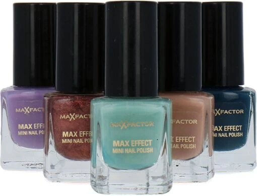 Max Factor Mini Nagellak Set 14 - 5 X 4,5 Ml (set Van 5) -Bekende Cosmetica Winkel