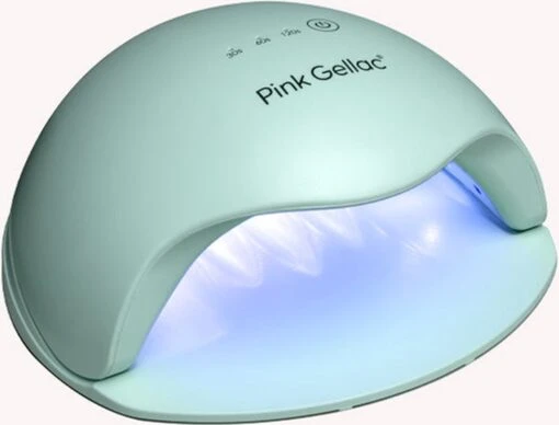 Pink Gellac - Pro LED Lamp - Nageldroger Voor Gellak - Lichtgroen - Met Timer -Bekende Cosmetica Winkel