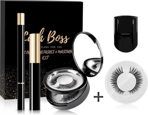 Magnetische Wimpers - 3 Paar - Luxe Set Inc. Eyeliner, Mascara, Kruller -Bekende Cosmetica Winkel 1200x926 5