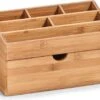 Zeller Present Houten Bureau Organizer - C-04-4-CHout - Sorteervakken & Duurzaam -Bekende Cosmetica Winkel 1200x929 8