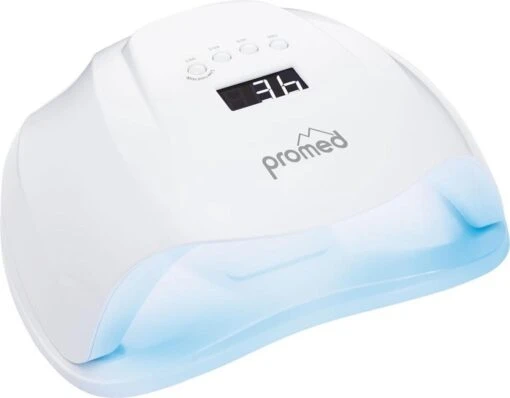 Promed UVL-54 , Allround UV / LED Lamp Voor Nagels, Incl. Infrarood Sensor En Timer. Met High-Definition-LED's, Voorzien Van ' Anti-Heat-Funktion ' / ' Painless Function'' En Dual Power Systeem. -Bekende Cosmetica Winkel 1200x936 1