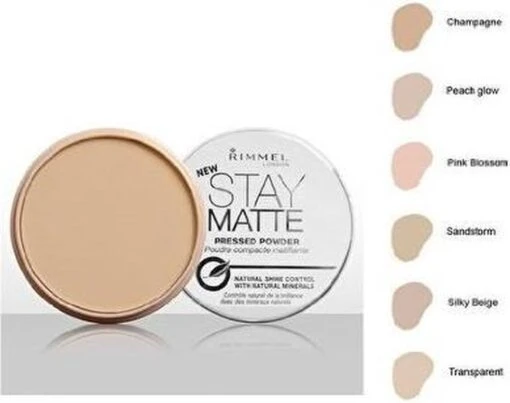 Rimmel London Stay Matte Pressed Powder - 004 Sandstorm - Powder -Bekende Cosmetica Winkel 1200x949 1