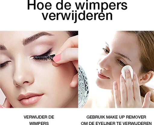 Merkloos Magnetische Wimpers - Open Oog - Magnetische Nep Wimpers Met 2 Magnetic Eyeliners En Applicator - Valse Wimpers - Magnetic Lashes - Magnetische Wimpers Set -Bekende Cosmetica Winkel 1200x976 2