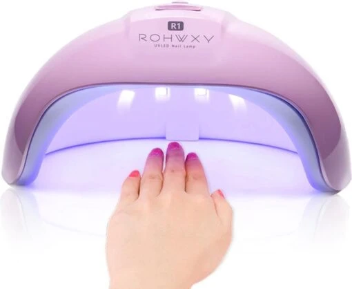 Merkloos Nagel UV Lamp Gelnagels - LED Lamp - Gellak - Nagellak Droger - Nagellak - 36W - Roze -Bekende Cosmetica Winkel