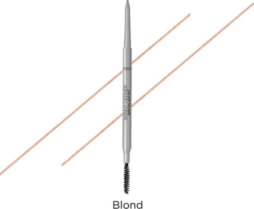 L’Oréal Paris Brow Artist Skinny Definer Wenkbrauwpotlood - 101 Blonde - Ultradun -Bekende Cosmetica Winkel 1200x985 4