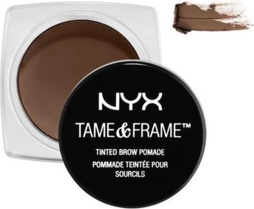 NYX Professional Makeup Tame & Frame Brow Pomade - Chocolate TFBP02 - Wenkbrauwgel - 5 Gr -Bekende Cosmetica Winkel 1200x988 1