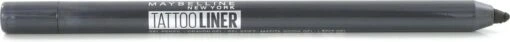 Maybelline Tattoo Liner Gel Pencil - 901 Intense Charcoal - Grijs - Waterproof Oogpotlood -Bekende Cosmetica Winkel