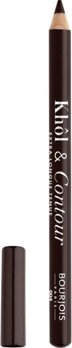 Bourjois Khol & Contour Extra Long Wear Oogpotlood - 004 Brun-Dépendante -Bekende Cosmetica Winkel 249x1200