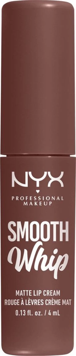 NYX Professional Makeup - Smooth Whip Matte Lip Cream Thread Count - Vloeibare Lippenstift - 4ML -Bekende Cosmetica Winkel 258x1200