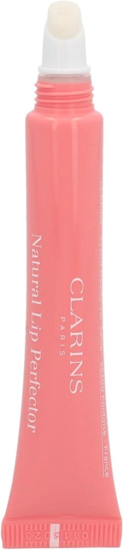 Clarins Instant Light Natural Lip Perfector - 01 Rose Shimmer - Lipgloss - 12 Ml -Bekende Cosmetica Winkel 268x1200 1