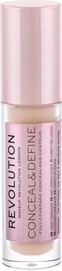 Makeup Revolution - (Conceal & Define Concealer) 3.4 Ml Odstín C5 - -Bekende Cosmetica Winkel 278x1200