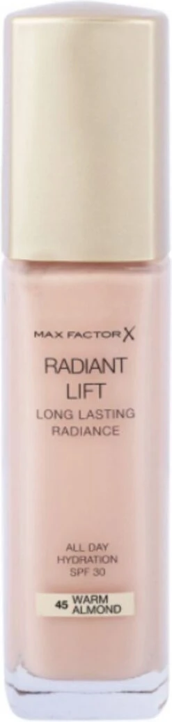 Max Factor Radiant Lift FD - 45 Warm Almond -Bekende Cosmetica Winkel 286x1200 1