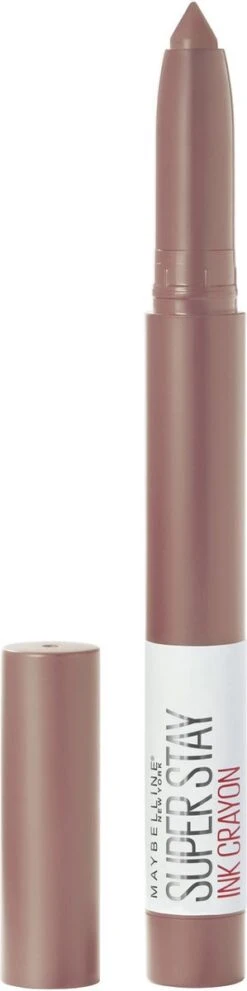 Maybelline SuperStay Ink Crayon Matte Lipstick - 10 Trust Your Gut -Bekende Cosmetica Winkel 299x1200 1