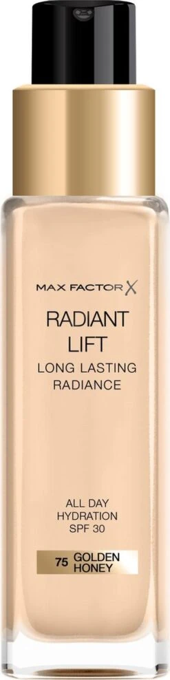 Max Factor - Radiant Lift Foundation - 075 Golden Hour -Bekende Cosmetica Winkel 300x1200 10