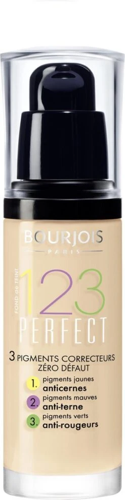 Bourjois 123 Perfect Foundation - 52 Vanille -Bekende Cosmetica Winkel 301x1200 1