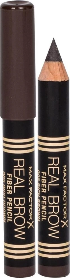 Max Factor Real Brow Eyebrow Pencil Wenkbrauwpotlood - 005 Rich Brown -Bekende Cosmetica Winkel 305x1200 9