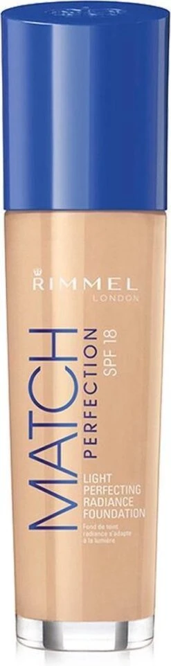 Rimmel London Match Perfection Foundation - 200 Soft Beige - Beige -Bekende Cosmetica Winkel 308x1200