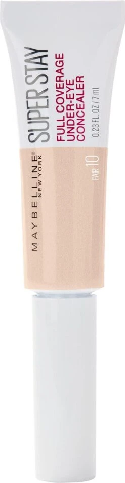 Maybelline SuperStay Under Eye Concealer - 10 Fair – Matte Finish -Bekende Cosmetica Winkel 311x1200 9