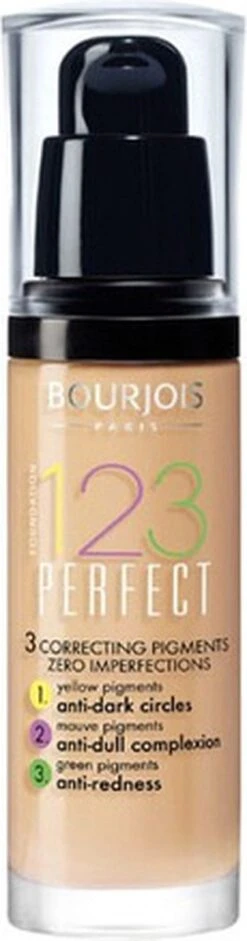 Bourjois 123 Perfect Foundation - 52 Vanille -Bekende Cosmetica Winkel 315x1200 10