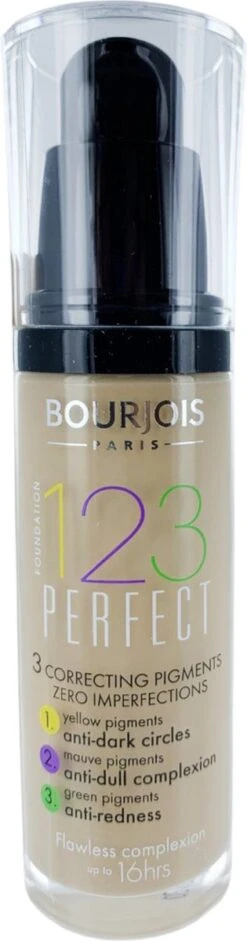 Bourjois 123 Perfect Foundation - 53 Beige Clair -Bekende Cosmetica Winkel 315x1200 8