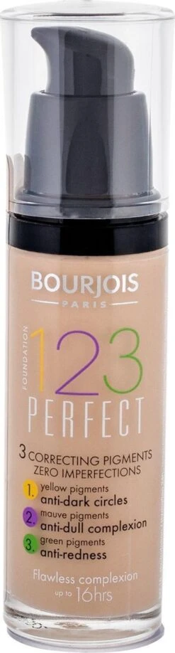 Bourjois 123 Perfect Foundation - 52 Vanille -Bekende Cosmetica Winkel 323x1200 3