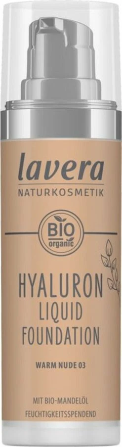 Lavera Make-up Hyaluron Liquid Foundation -Warm Nude 03-, 30 Ml -Bekende Cosmetica Winkel 328x1200 9