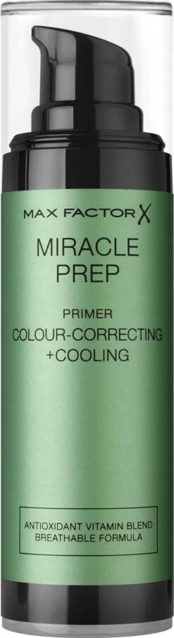 ​Max Factor - Miracle Prep Colour Correcting & Cooling Primer 30 Ml -Bekende Cosmetica Winkel 329x1200 3