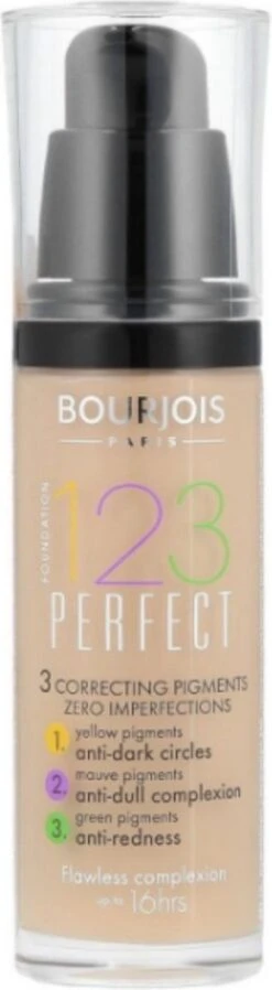 Bourjois 123 Perfect Foundation - 53 Beige Clair -Bekende Cosmetica Winkel 330x1200 5