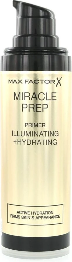 Max Factor Miracle Prep Primer Illuminating & Hydrating - 000 Transparant - 30 Ml -Bekende Cosmetica Winkel 332x1200 3