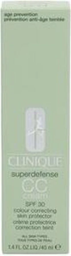 Clinique Superdefense CC Cream SPF30 - 04 Medium - CC Cream - 40 Ml -Bekende Cosmetica Winkel 334x1200 4