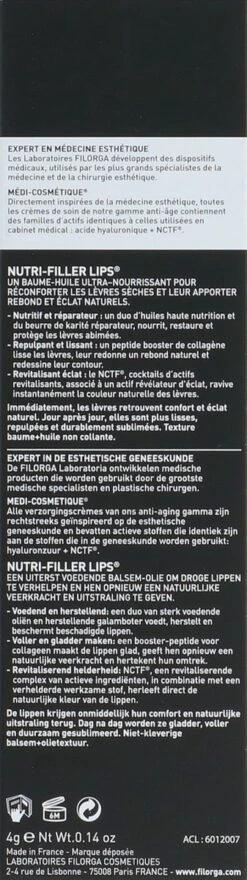 Filorga Nutri-Filler Lips Nutri-Plumping Lip Balm 4gr -Bekende Cosmetica Winkel 337x1200 1